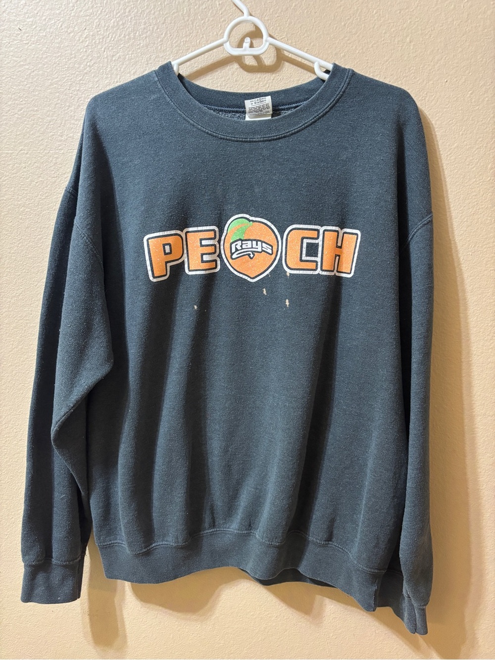 Stingray Allstars Peach Crewneck Sweatshirt Size L